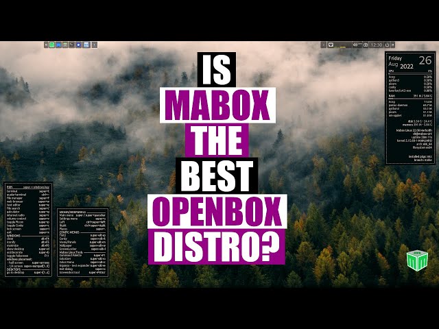 An Installation And First Look At Mabox Linux 22.08