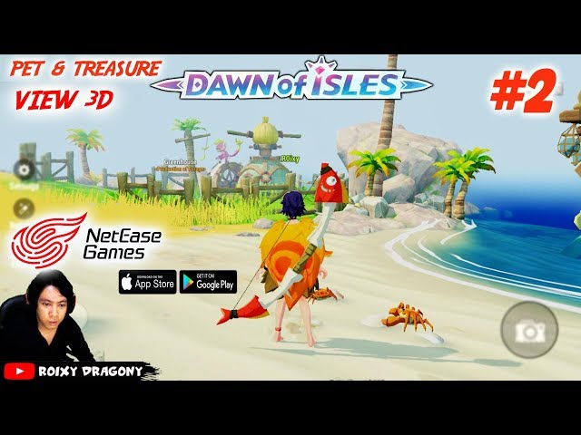 View 3D nya Cakep Banget Padahal 😱 !!! Dawn of ISLES (ENG) Android MMORPG