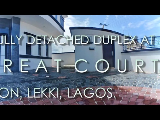 5 Bedroom Duplex Chevron Lekki VR 360 Video