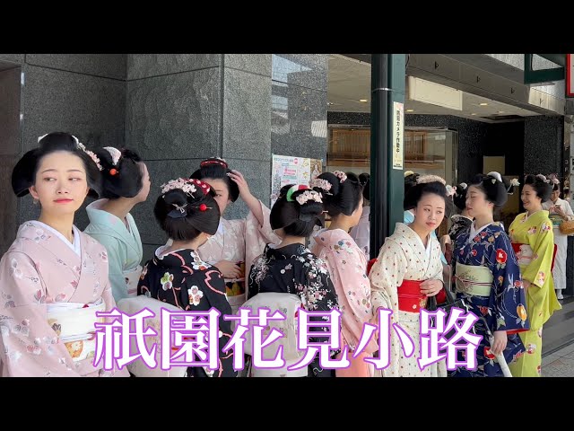 2023年5月1日 【舞妓さんが往く京都】祇園花見小路を歩く 【4K】Walk in Gion,Kyoto