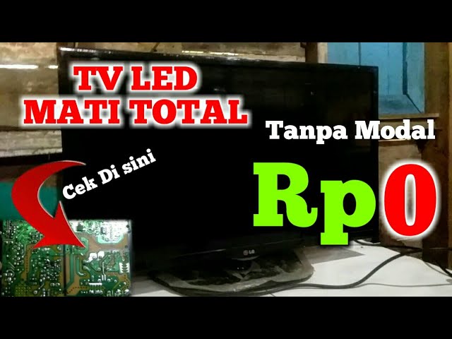 How to Fix a Totally Off LED TV