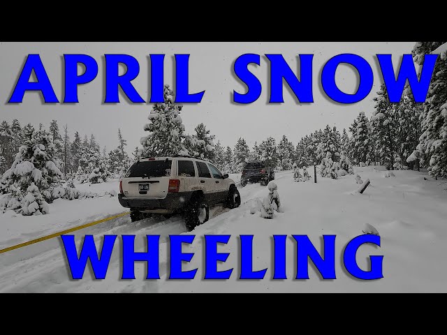 Late April SNOW WHEELING!