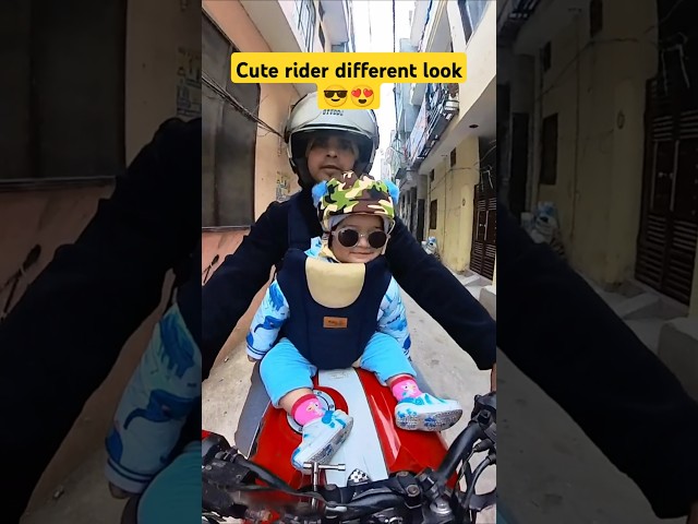 Cute rider different look 😎 | Sundarborauk02 | Dhak Dhak Song . Aanchal Tyagi | #short #bikelover