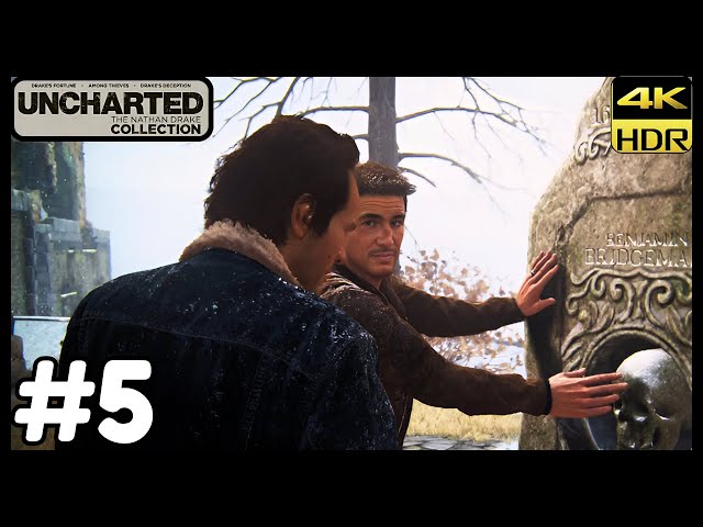 PS5 Pro 4K 60fps HDR Uncharted 4 A Thief's End Walkthrough Gameplay Part 5 - [No Commentary]