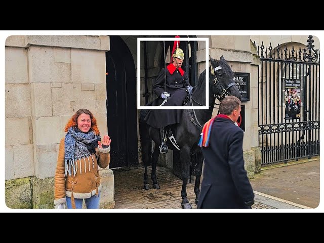 We Speak With Friendly Frenchie Tourists and THIS Happens to a Local at Horse Guards!