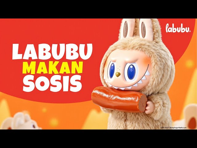 🌭 LABUBU MAKAN SOSIS! | Lagu Anak Seru & Menggemaskan! 🎶 | Labubu Terbaru