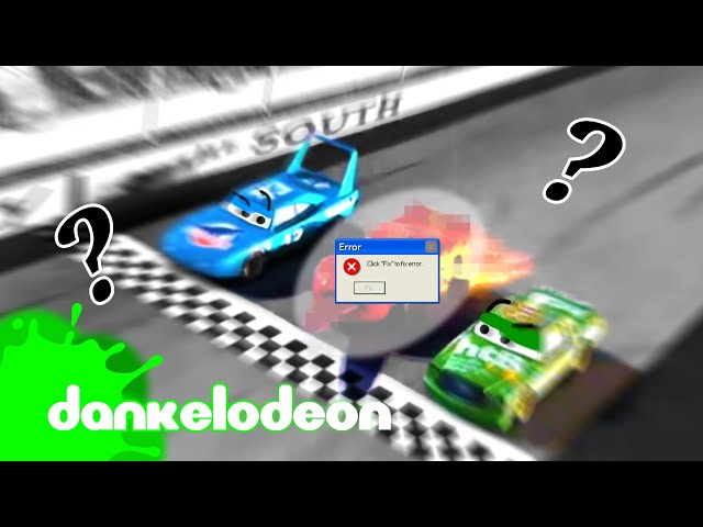 Cars (2006) - McQueen Loses a Tire! (2009 Alternate Version) | Dankelodeon Productions UK