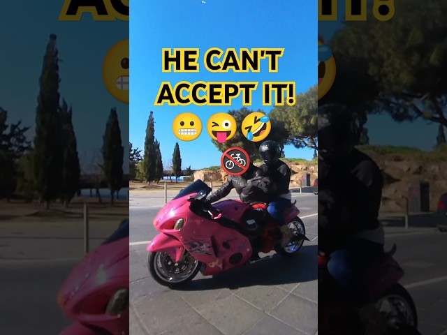 He Hates Being Passed! Insane Hayabusa vs Z1000 Duel🔥🏍️