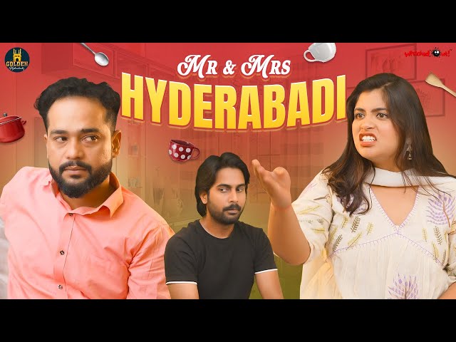 Mr & Mrs Hyderabadi | Episode 02 | Husband Wife Comedy video | 2024 Hindi Comedy | GoldenHyderabadiz