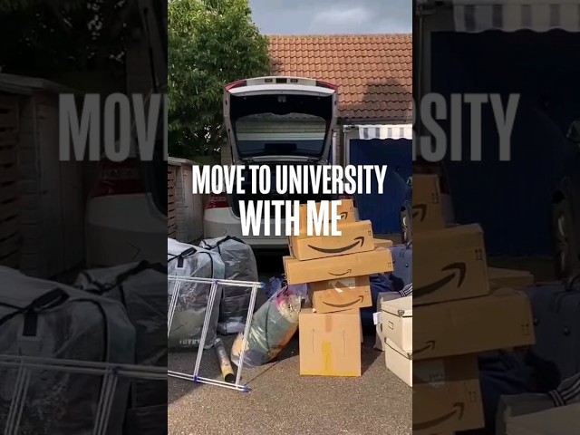 Move to uni with me!🏡 #vlog #uk #ukuniversity #ucas #shorts