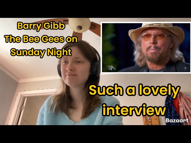 Barry Gibb The Bee Gees Interview on Sunday Night REACTION/REVIEW