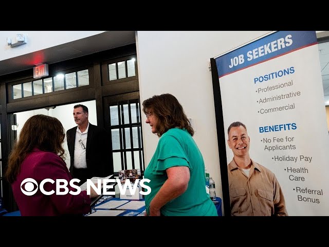 New jobs report comes in cooler than expected, unemployment rate down to 4%