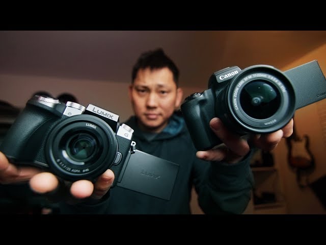 Best $500 Youtuber Camera in 2019? Canon M50 vs Panasonic Lumix G7