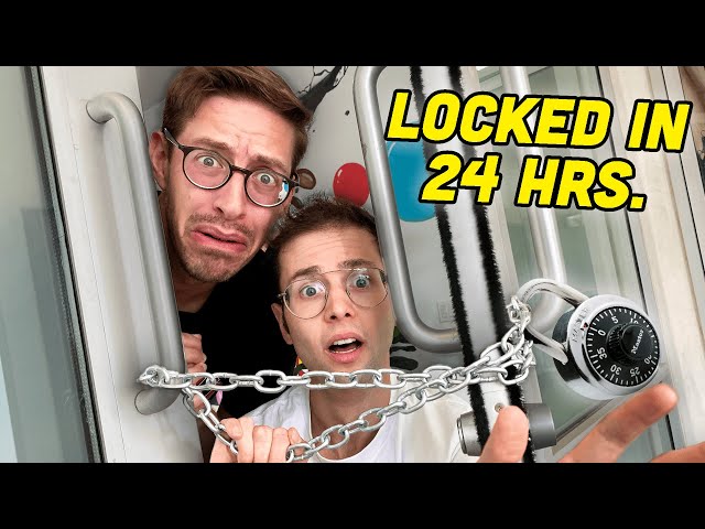 We Spent 24 Hrs. Locked In Our Office (No Internet)