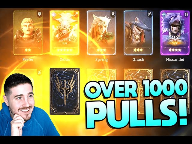 1000+ Summons With Amazing Rates - LEGGOS FOR EVERYONE! All Pulls No Frills ⁂ Watcher of Realms