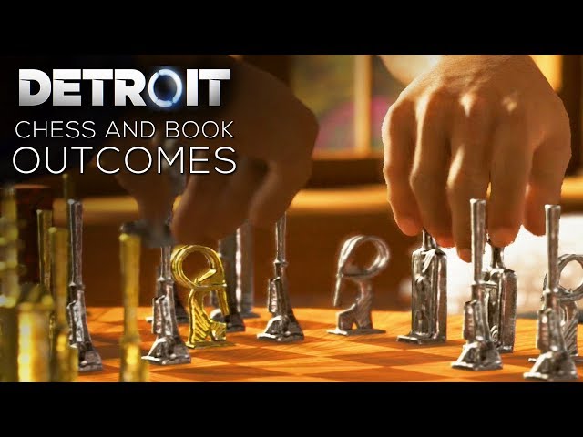 Detroit: Become Human - All Chess and Book Choices (Win/Lose/Draw)