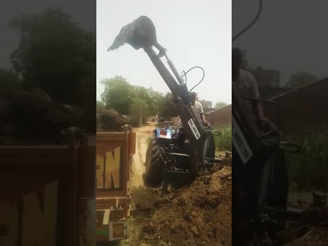 Tractor backhoe