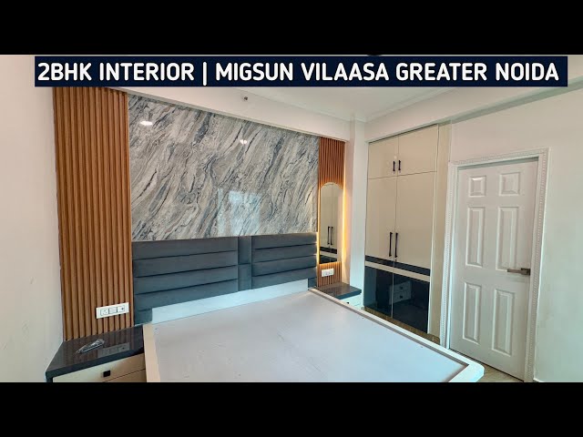 Migsun Vilaasa greater noida | 3bhk Interior design Small budget big makeover