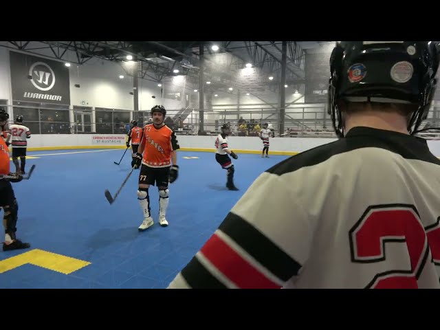 RÉNOSAU CONSTRUCTION vs AMEUBLEMENT CLAVEL @NBHL@DekCup@AvantMatch X.COM/NBHLCANADA , DEK HOCKEY 4K