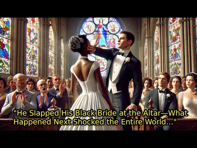 Groom Slapped His Black Bride in Front of Everyone, But He Never Expected What Would Happen Next…