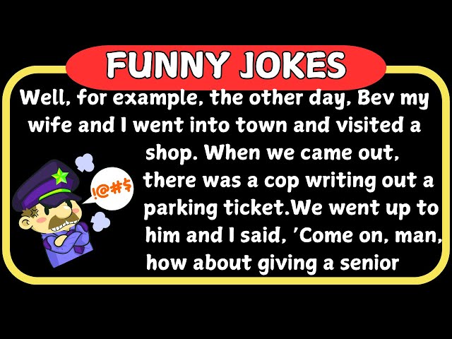 Funny Old Jokes - Retired Couple’s Fun