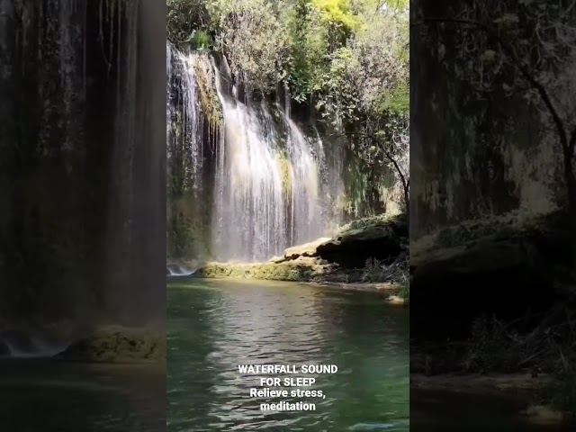 Relaxing Waterfall Sounds for Sleep | Fall Asleep & Stay Sleeping with Water White Noise