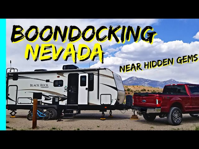 NEVADA BOONDOCKING Near Hidden Gems (Great Basin NP & Lamoille Canyon) | RV Living | RYJ