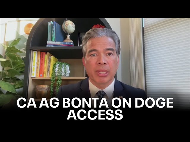 California AG Rob Bonta holds news conference on DOGE | KTVU