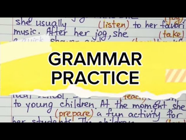 Present Simple vs. Present Continuous #grammarreview #grammarquiz #englishtenses