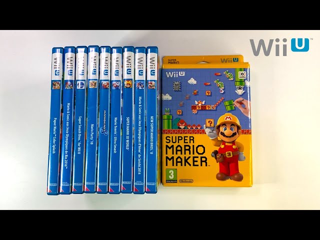 My Mario Games Collection (Nintendo Wii U Game Discs)