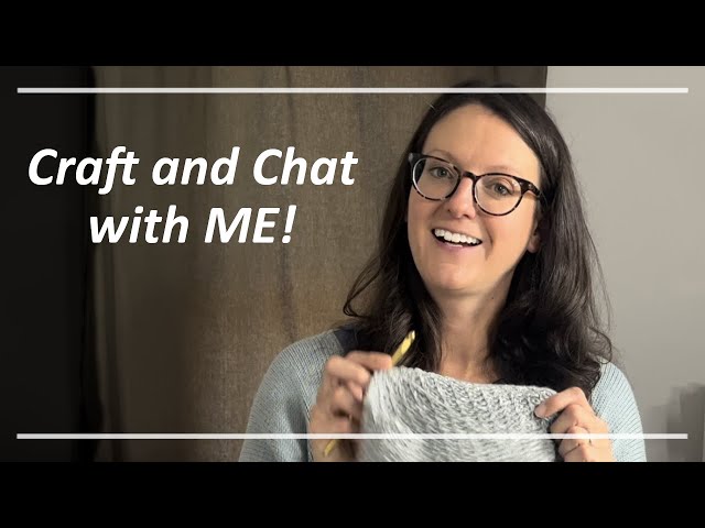 Craft and Chat with ME - Cathy! Episode 2 - WIPS, Sports, and Harry Potter