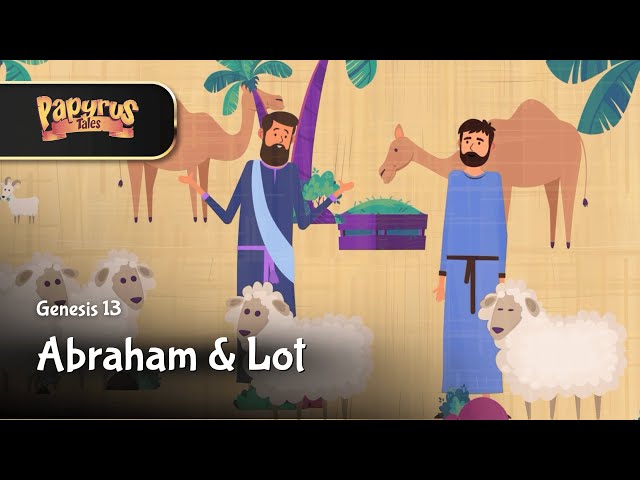 Abraham and Lot | Genesis 13 | Animated Bible Stories for Kids