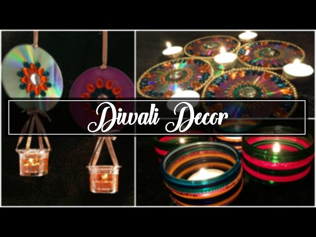 DIY Diwali Decoration Ideas At Home 2016 ♡ | Shreeja Bagwe