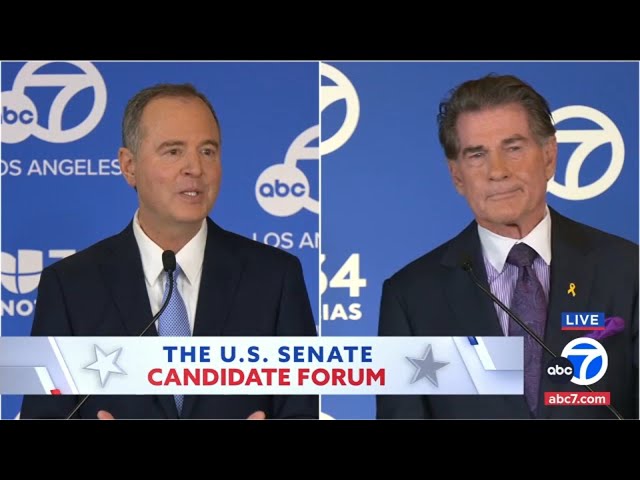 Adam Schiff, Steve Garvey discuss immigration and border security