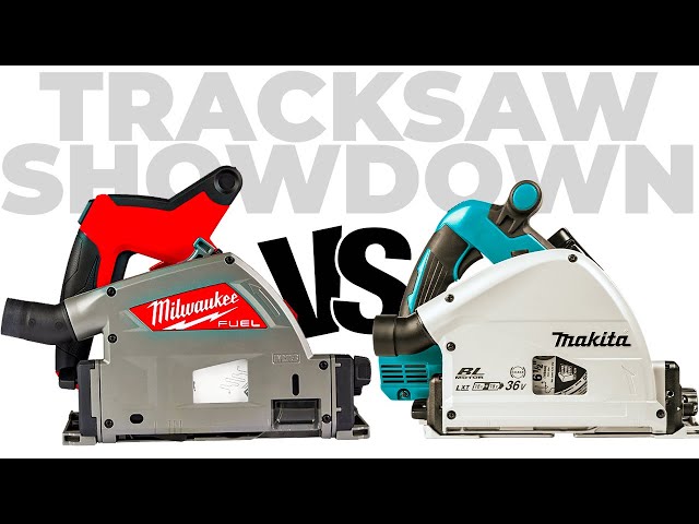 TRACK SAW SHOWDOWN: Milwaukee M18 2831-21 VS Makita 36V XPS01PTJ The Ultimate Face-Off!