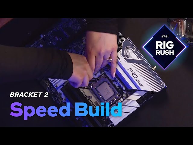 PC Speed Build... With a Twist! | Intel Rig Rush Episode 2 | Featuring: LiquidHaus | Intel Gaming