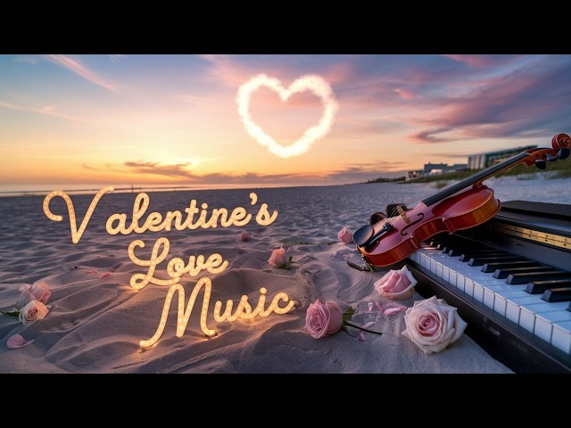 💞 Heartfelt Valentine’s Love Music - 🎼 Piano & Violin Romance in Every Note