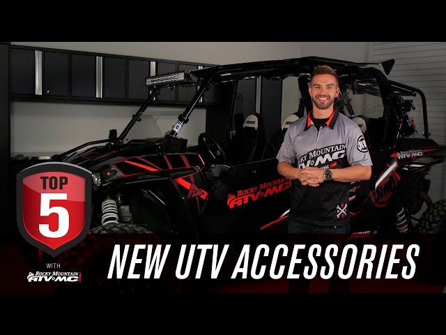 Top 5 Accessories for a New UTV