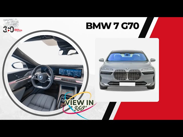 Virtual Drive 2022 BMW 7 G70!! (360° VR Interior Experience)