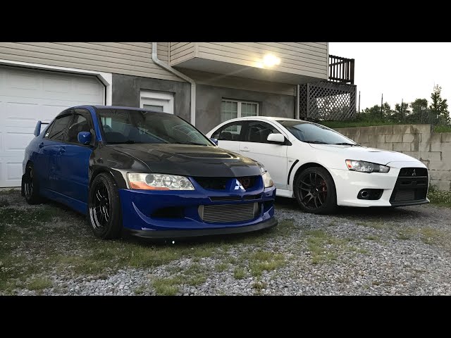 Updates on the Evo VIII and Evo X!