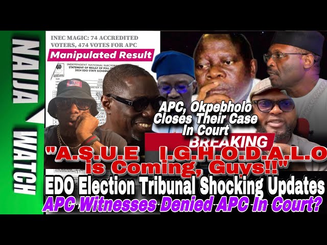 (10-2-25) EDO Election Updates| APC Witnesses Denied APC In Court| Is Asue Coming?