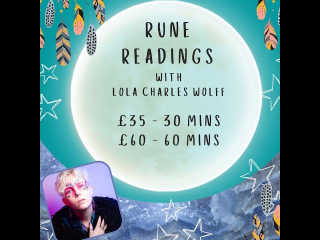 Meet Lola who offers Rune Readings