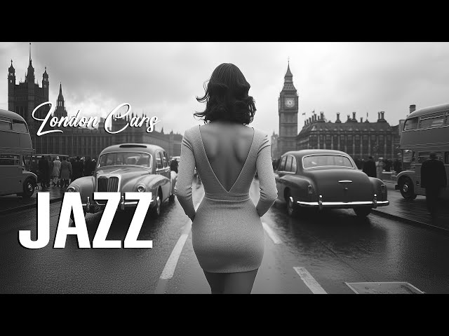 Timeless Swing Jazz 🎶 Classic Cars in 1930s-1940s London | A Vintage Musical Journey Back in Time