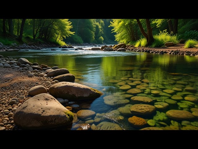 Refresh your mind with soothing nature and water sounds - relaxing sounds, nature water sounds