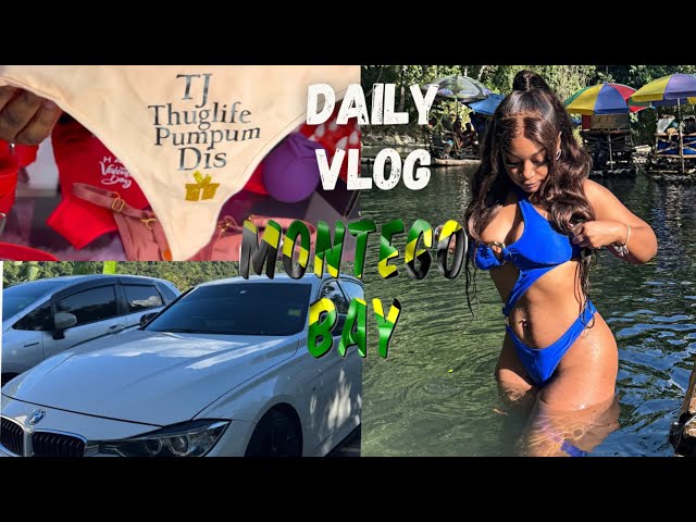 DAILY VLOG- New BMW + Bamboo Rafting In Montego Bay, Jamaica + Grocery Haul