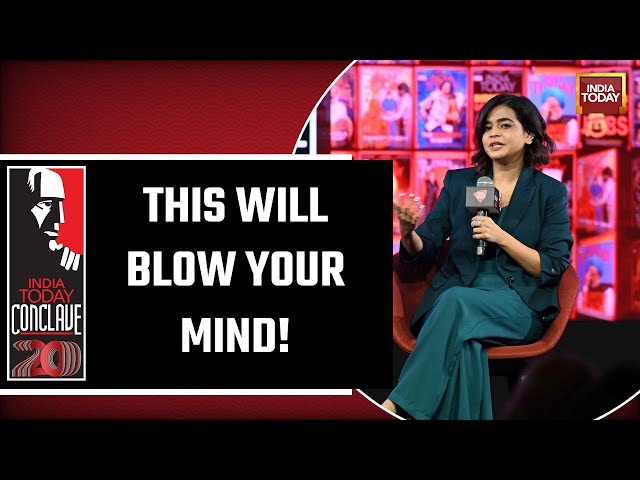 Watch: Mentalist Suhani Shah "Read" Minds Of People At India Today Conclave 2023