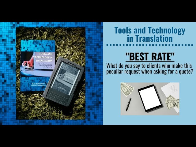 Tools and Technology in Translation »»» Best Rate