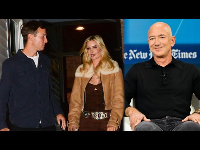 Ivanka Trump and husband Jared Kushner have date night | at Jeff Bezos’ party | in Aspen