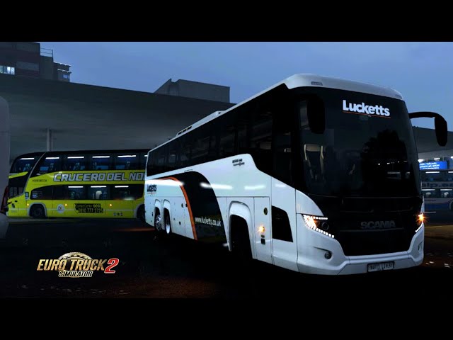 Euro Truck Simulator 2 Scania Touring HD  Bus Mod