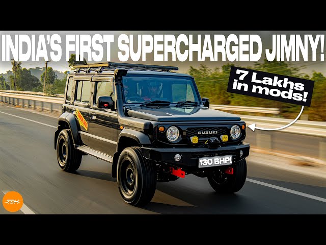 INDIA'S FIRST SUPERCHARGED 130HP SUZUKI JIMNY! (Built by 6th Mile Customs) | Autoculture